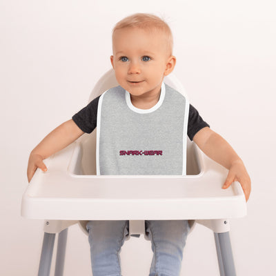 Embroidered Baby Bib - Snark-Wear
