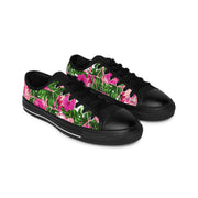 Men's Flamingo Pink Classic Sneakers Lo-Top