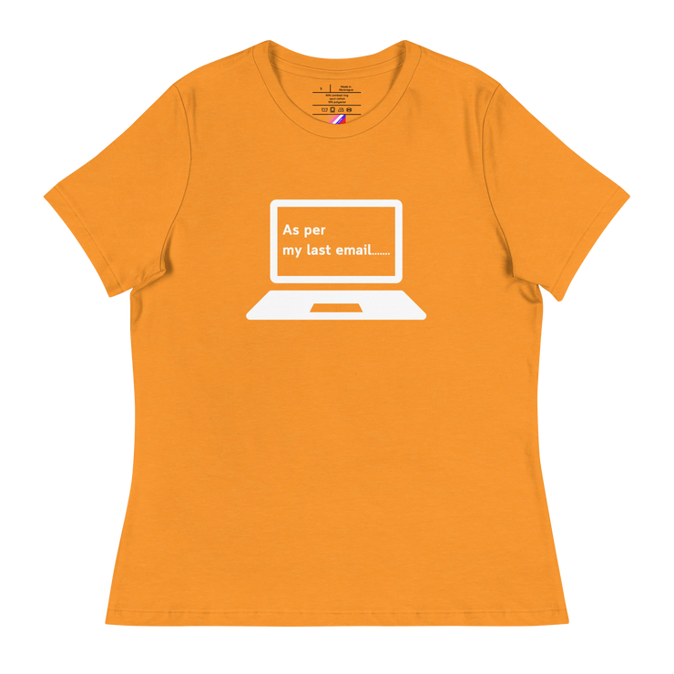 Per My Last Email Tee