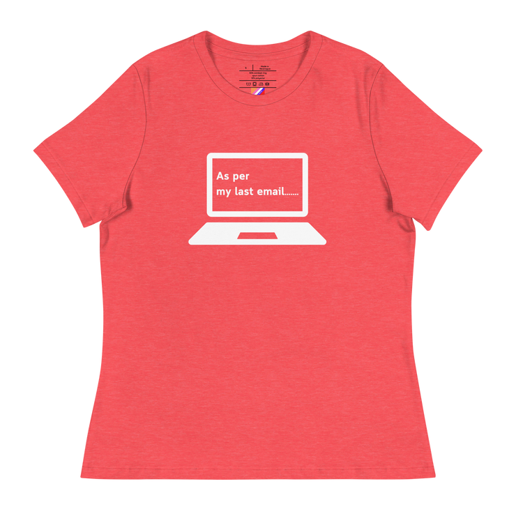 Per My Last Email Tee