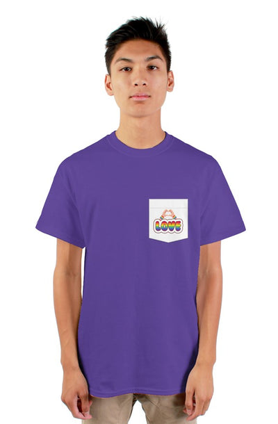 Men's  Love Pocket Tee