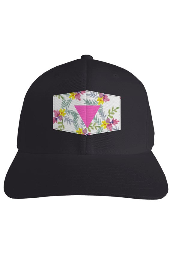 Pink Triangle Fitted Cap