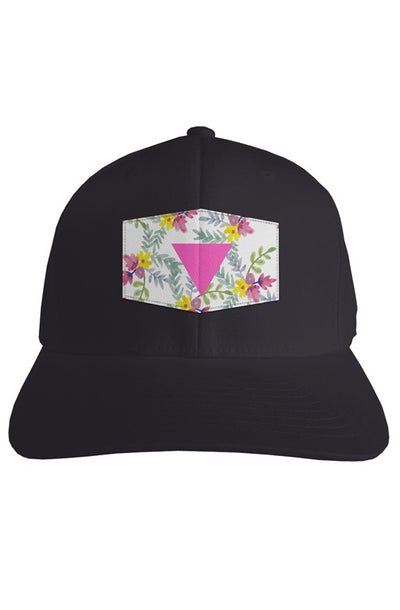 Pink Triangle Fitted Cap