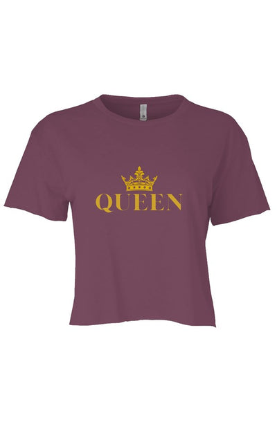 Snark-Wear Queen Crop Tee