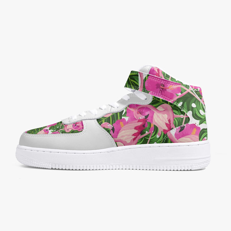 SW Flamingo Pink Leather  Sneakers - Snark-Wear