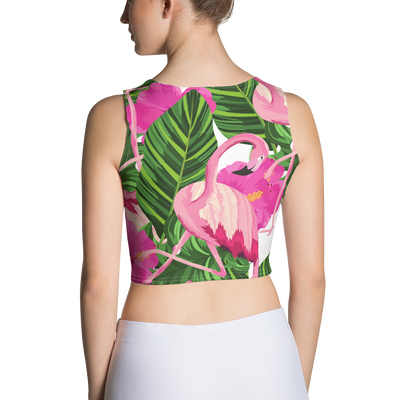 SW Flamingo Pink Crop Top - Snark-Wear