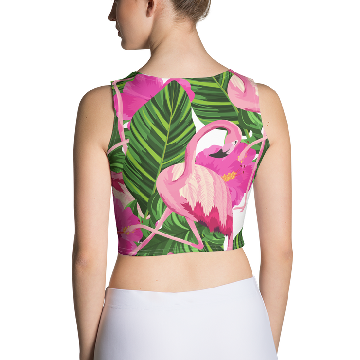 SW Flamingo Pink Crop Top - Snark-Wear