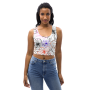 SW Floral Print Crop Top - Snark-Wear