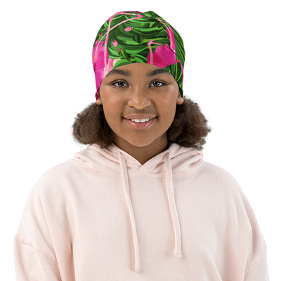 Girls FP All-Over Print Beanie - Snark-Wear