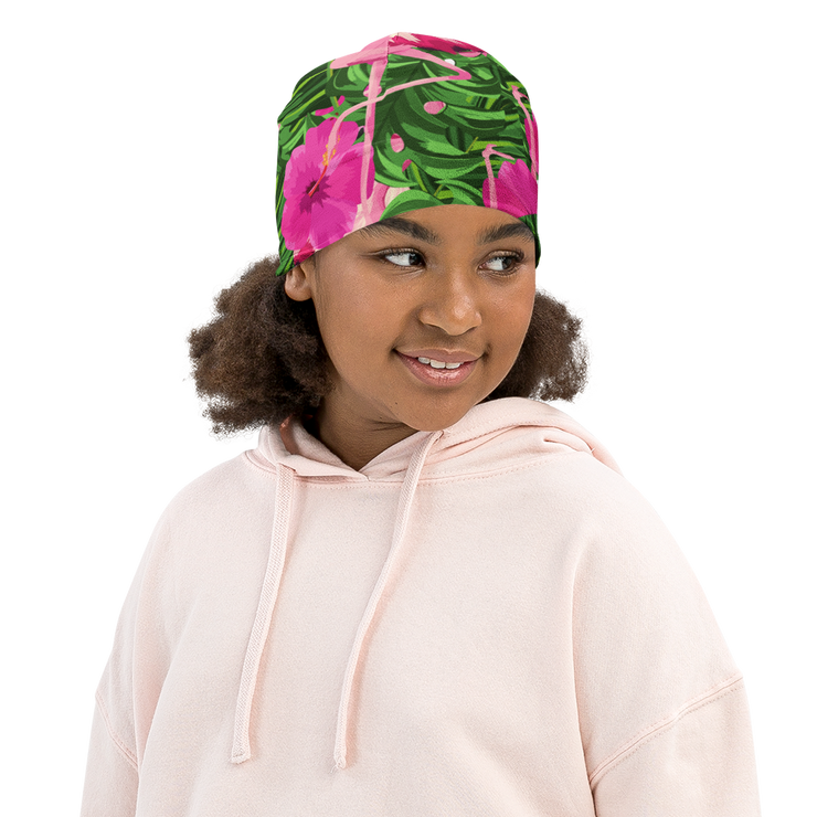 Girls FP All-Over Print Beanie - Snark-Wear