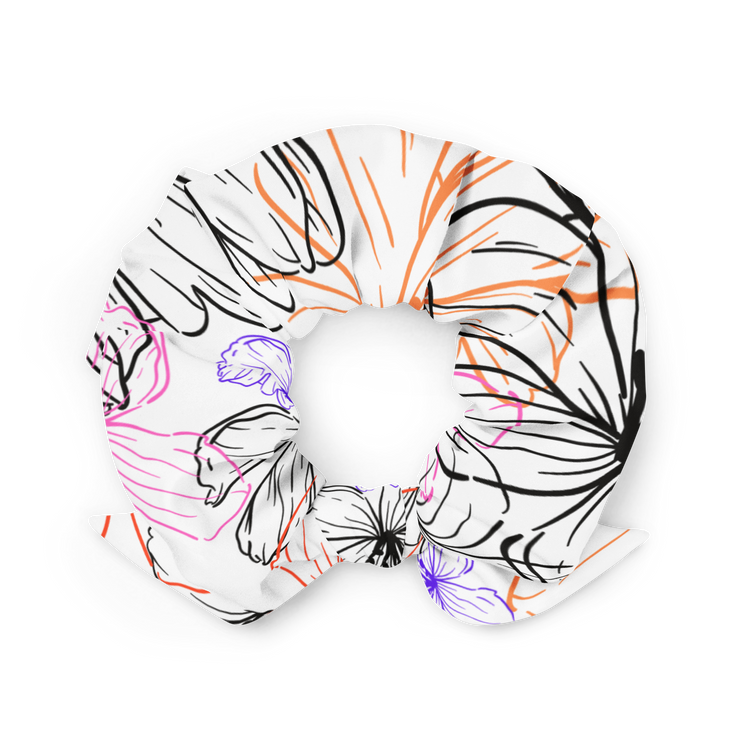 Floral Print Scrunchie - Snark-Wear