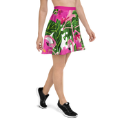 Flamingo Pink Skater Skirt - Snark-Wear