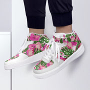 SW Flamingo Pink Leather  Sneakers - Snark-Wear