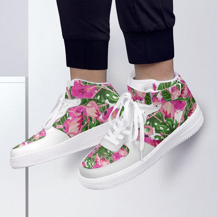 SW Flamingo Pink Leather  Sneakers - Snark-Wear