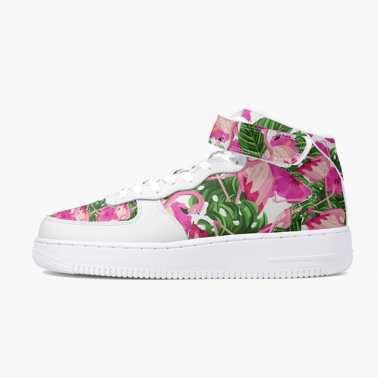 SW Flamingo Pink Leather  Sneakers - Snark-Wear